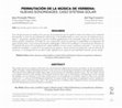 Research paper thumbnail of Permutación de la música de verbena: nuevas sonoridades. Caso Systema Solar