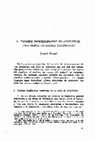 Research paper thumbnail of “El nombre indeterminado de Aristóteles: ¿una nueva categoría lingüística?”, Habis, 17 (1986), 21-32.