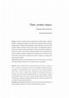 Research paper thumbnail of Objetos paradoxais desiguais