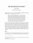 Research paper thumbnail of The Archaeology of Panic. Human Responses to the AD 79 Eruption at Pompeii