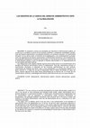 Research paper thumbnail of LOS DESAFÍOS DE LA CIENCIA DEL DERECHO ADMINISTRATIVO ANTE LA GLOBALIZACIÓN