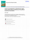 Research paper thumbnail of (2018) Custom and exploitation: rethinking the origins of the modern African chieftaincy in the political economy of colonialism