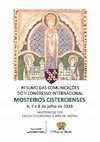 Research paper thumbnail of Morfo-evolução de mosteiros cistercienses femininos: três casos de estudo ( Lisboa, Évora e Portalegre (PORTUGAL)