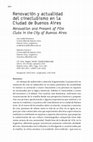 Research paper thumbnail of Renovación y actualidad del cineclubismo en la Ciudad de Buenos Aires Renovation and Present of Film Clubs in the City of Buenos Aires