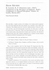 Research paper thumbnail of Book Review di  R. Lauriola, Kyriakos N. Demetriou (edd.), Brill's Companion to the Reception of Sophocles, Leiden - Boston 2017,  «Eisodos» 2018.2,  56-62.