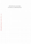 Research paper thumbnail of Recensione: A. Pistellato, Stirpem nobilitavit honor. La memoria dei Senzi Saturnini tra retorica e storiografia, Amsterdam 2015