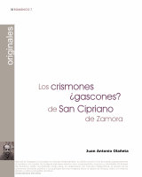 Research paper thumbnail of Los crismones ¿gascones? de San Cipriano de Zamora