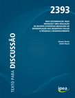 Research paper thumbnail of MAIS DESONERAÇÃO, MAIS INOVAÇÃO? UMA AVALIAÇÃO DA RECENTE ESTRATÉGIA BRASILEIRA DE INTENSIFICAÇÃO DOS INCENTIVOS FISCAIS A PESQUISA E DESENVOLVIMENTO