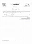 Research paper thumbnail of Letter to the editor: “A fuzzy set approach for R&D portfolio selection using a
real options valuation model”, OMEGA Vol. 35, Issue 3, pp. 247–257