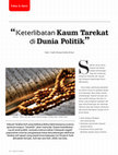 Research paper thumbnail of Keterlibatan Tarekat Sufi di Panggung Politik