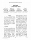 Research paper thumbnail of Theory Identity: A Machine-Learning Approach