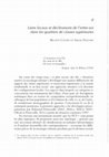 Research paper thumbnail of Liens locaux et déclinaisons de l’entre-soi dans les quartiers de classes supérieures