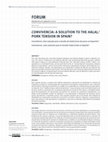 Research paper thumbnail of RAE-Revista de Administração de Empresas (Journal of Business Management) CONVIVENCIA: A SOLUTION TO THE HALAL/ PORK TENSION IN SPAIN