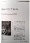 Research paper thumbnail of Reseña "El peregrino de Loyola" (Pablo Cervera)