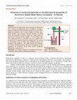 Research paper thumbnail of Influence of reinforced particles on the Mechanical properties of Aluminium Based Metal Matrix Composite – A Review