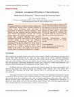 Research paper thumbnail of Students’ conceptual Difficulties in Thermodynamic