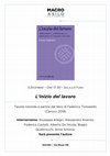 Research paper thumbnail of Presentazione "L'inizio del lavoro" al Museo di Arte Contemporanea di Roma