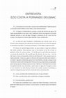 Research paper thumbnail of ENTREVISTA EZIO COSTA A FERNANDO DOUGNAC- 20 AÑOS DE FIMA