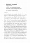 Research paper thumbnail of Integrative stakeholder engagement: A review and synthesis of economic, critical, and politico-ethical perspectives