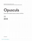 Research paper thumbnail of Review (P. Pakkanen): A. Weststeijn & F. Whitling, Termini. Cornerstone of modern Rome (Papers of the Royal Netherlands Institute in Rome, 65), Rome: Edizioni Quasar 2017.