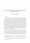 Research paper thumbnail of Türkiye'de Demiryollarının Millileştirilmesi ve Şimendifer Mektebi