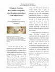 Research paper thumbnail of El Rapto de Perséfone: Breve análisis iconográfico sobre la pintura tardo-clásica en la antigua Grecia