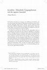 Research paper thumbnail of Jovialität – Männliche Umgangsformen mit der eigenen Autorität