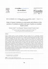 Research paper thumbnail of Study of natural ventilation in wind tunnels and influence of the position of ventilation modules and types of grids on a modular façade system