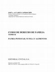 Research paper thumbnail of Patria potestad tutela alimentos