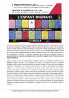 Research paper thumbnail of Journée d'études :  l'enfant migrant ses langues et leurs histoires