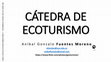 Research paper thumbnail of CÁTEDRA DE ECOTURISMO