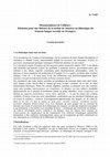 Research paper thumbnail of Métamorphoses de l'ailleurs. Eléments pour une histoire de la notion de situation en didactique du français langue seconde ou étrangère.