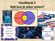 Research paper thumbnail of Hoofdstuk 5 Wat kun je zeker weten (Havo 1)