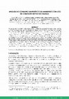 Research paper thumbnail of ENERGY CONSUMPTION ANALYSIS OF ENVIRONMENTS WITH USE OF COBOGÓS IN FOZ DE IGUAÇU - ANÁLISE DO CONSUMO ENERGÉTICO DE AMBIENTES COM USO DE COBOGÓS EM FOZ DE IGUAÇU