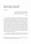 Research paper thumbnail of Ocupações urbanas e " respostas estatais ": hipóteses sobre esquerdização e desesquerdização