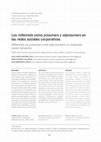 Research paper thumbnail of Los millennials como prosumers y adprosumers en las redes sociales corporativas