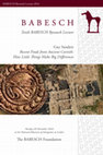 Research paper thumbnail of The Tenth Annual Byvanck Lecture - Guy D. R. Sanders - Recent Finds from Ancient Corinth: How Little Things Make Big Differences