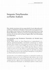 Research paper thumbnail of Integratie, Tariq Ramadan en Darfur-Arabisch (2018)