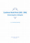 Research paper thumbnail of Il professor Nicolò Persic [Peršič] (1922 -2004): schema biografico e bibliografia