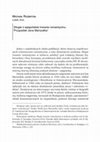 Research paper thumbnail of Długie (i epigońskie) trwanie romantyzmu. Przypadek Jana Marszałka [w:] Czytanie współczesności 2, red. M. Łukaszuk, M. Peroń, Lublin 2019, s. 43-50