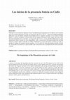 Research paper thumbnail of “Los inicios de la presencia fenicia en Cádiz” [“The Beginnings of the Phoenician Presence in Cadiz”]