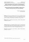 Research paper thumbnail of Olavide, del pensamiento teórico al práctico: una aproximación al asentamiento de colonos y a los propietarios en las Nuevas Poblaciones