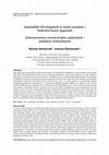 Research paper thumbnail of Sustainable Development in Asian countries - Indicator-based Approach