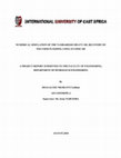 Research paper thumbnail of NUMERICAL SIMULATION OF THE TAMBAREDJO HEAVY OIL RECOVERY BY POLYMER FLOODING USING ECLIPSE 100 A PROJECT REPORT SUBMITTED TO THE FACULTY OF ENGINEERING, DEPARTMENT OF PETROLEUM ENGINEERING