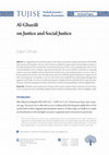 Research paper thumbnail of Al-Ghazali on Justice and Social Justice