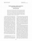 Research paper thumbnail of Religion and Identity: The Role of Ideological, Social, and Spiritual Contexts