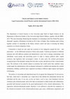 Research paper thumbnail of CFP Citizens and Subjects in the Italian Colonies: Legal Constructions, Social Practices and the International Context (1882-1943)