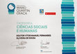 Research paper thumbnail of Mário Quartim Graça 2016 Scientific Award to the best doctoral thesis in the area of Social Sciences and Humanities in Latin America and Portugal/Prémio científico Mário Quartin Graça 2016 (Ciências Sociais e Humanas)