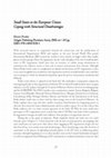 Research paper thumbnail of Review of Small States in the European Union: Coping with Structural Disadvantages, by Diana Panke (Ashgate Publishing, Farnham, Surrey, 2010, xiv + 243 pp), The Cyprus Review, Spring 2014, Vol. 26, No. 1, pp. 237-9.