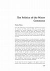 Research paper thumbnail of The Politics of the Water Commons